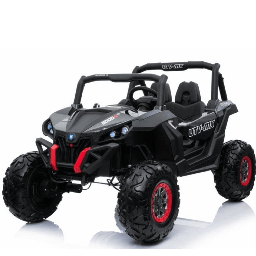 Beach Buggy 12V 2-Persoons Kinderauto Zwart