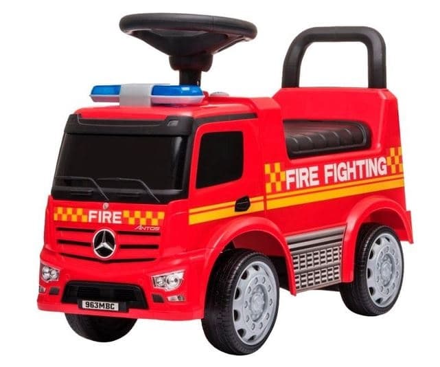 Mercedes Antos Brandweer Loopauto Rood