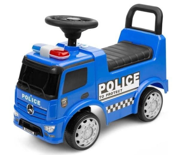 Mercedes Antos politie Loopauto Blauw