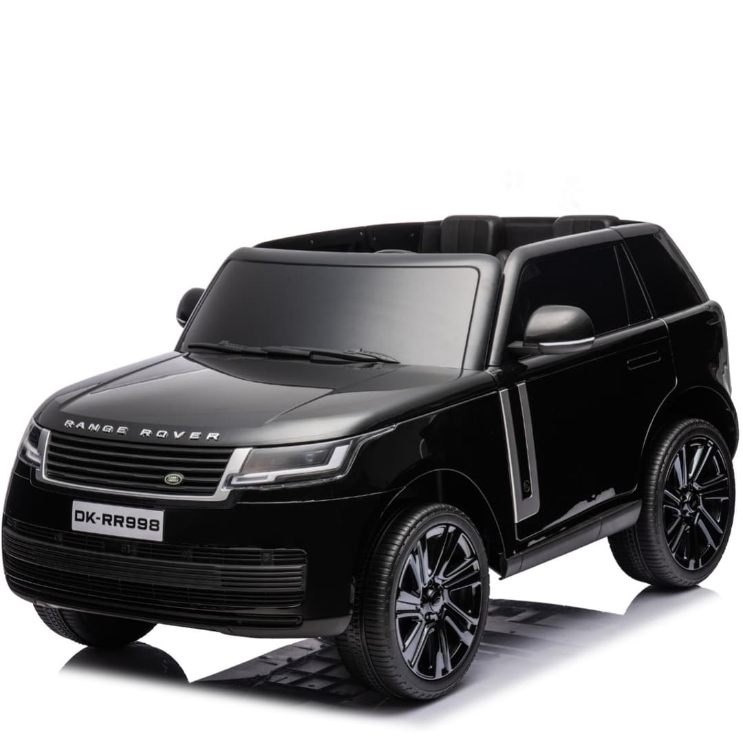 Range Rover 12V 2 Persoons Kinderauto Zwart