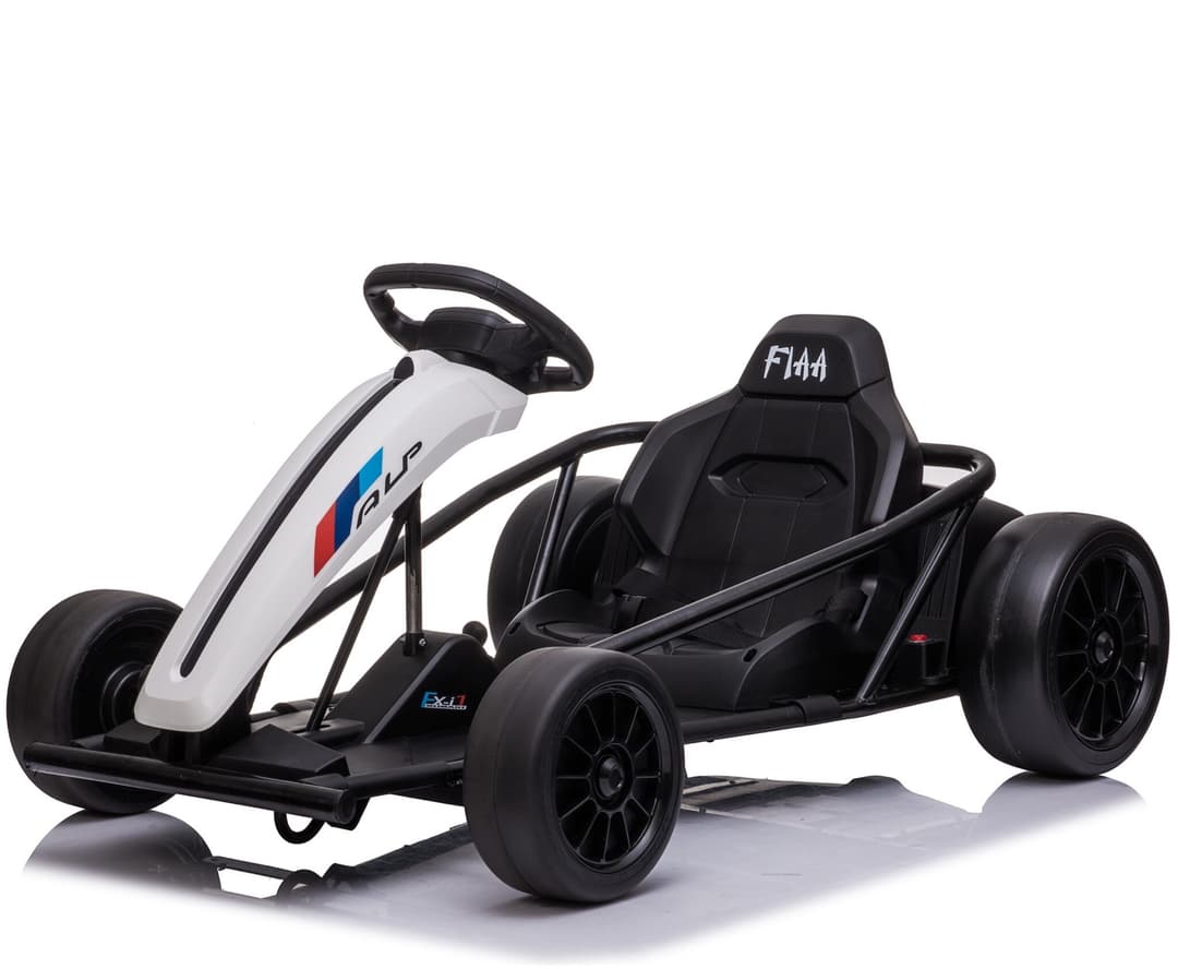 Elektrische kinder Drift kart 24V Wit
