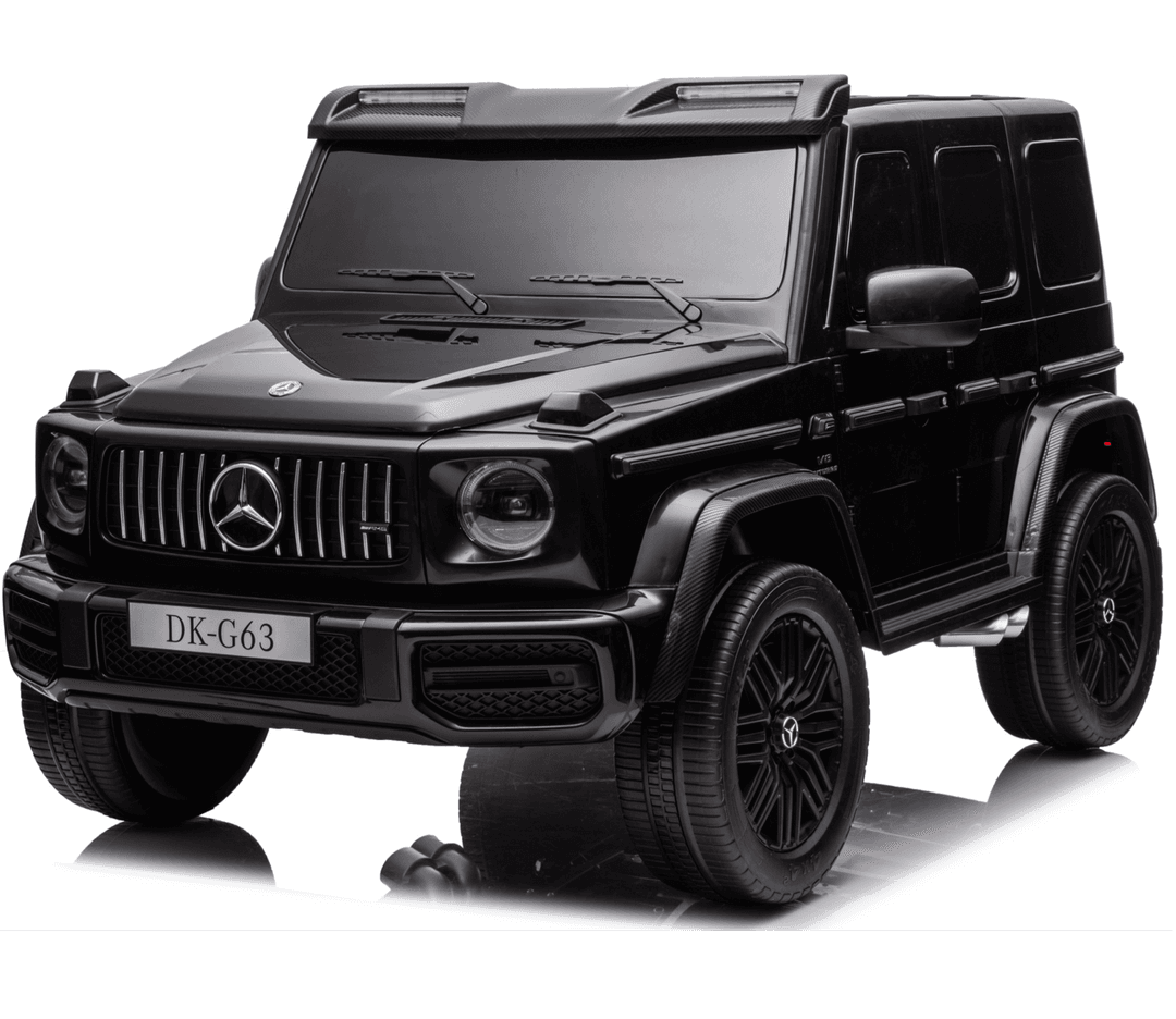 Mercedes G63 XXL 24V 2-persoons kinderauto metallic Zwart