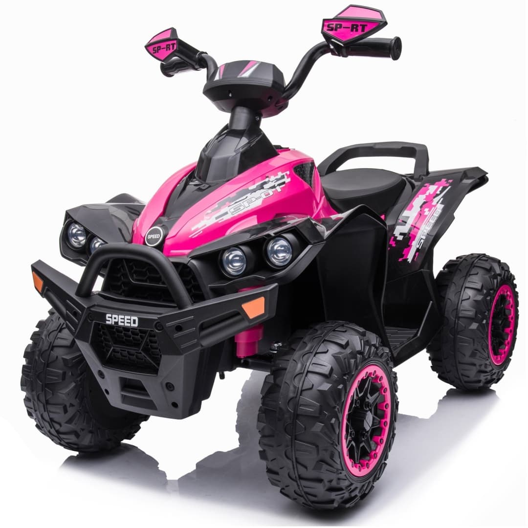 FINOOS Python Kinder Quad 12V Roze