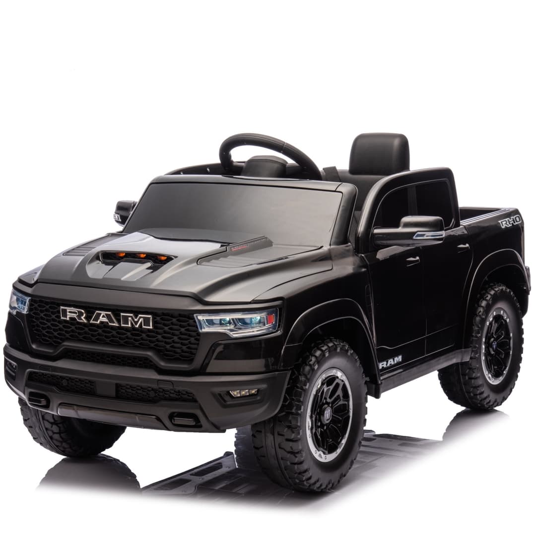 Dodge RAM 1500 12V Kinderauto Zwart