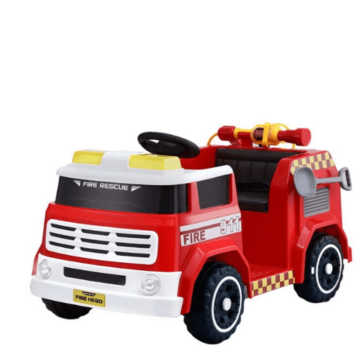 Brandweer kinderauto 12V Rood