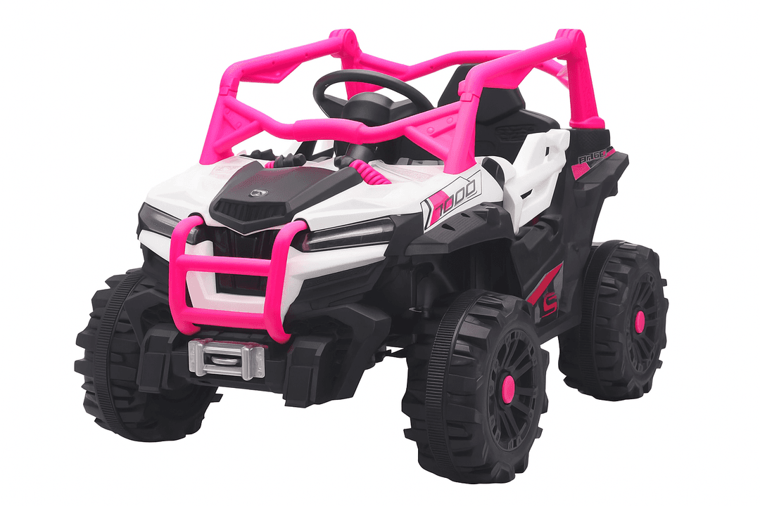 Buggy 12V Kinderauto Roze