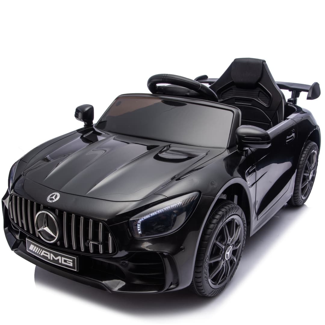 Mercedes AMG GTR 12V kinderauto Zwart